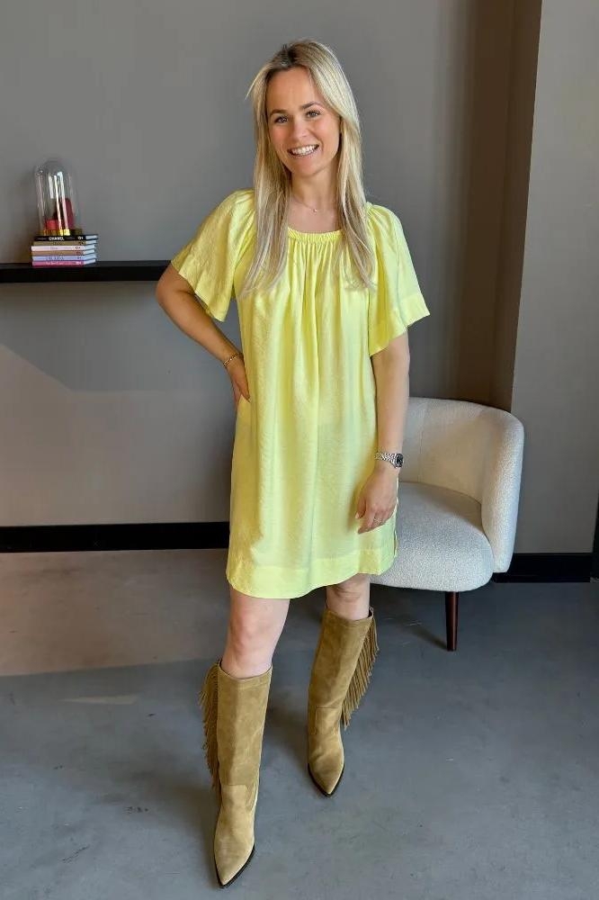 SONIA OFFSH DRESS 10847 YELLOW